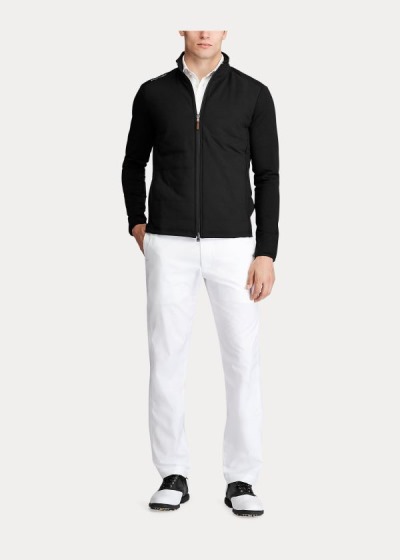 Jaqueta Ralph Lauren Paneled Stretch Terry Homem 46185-HRQG